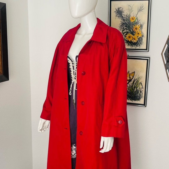 London Fog Red Women's Jacket - Picture 7 of 13